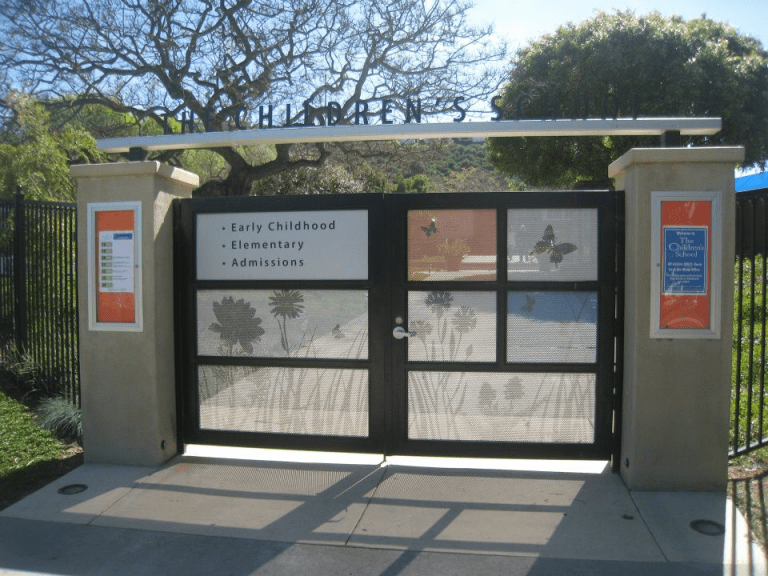 School Entrance Gate